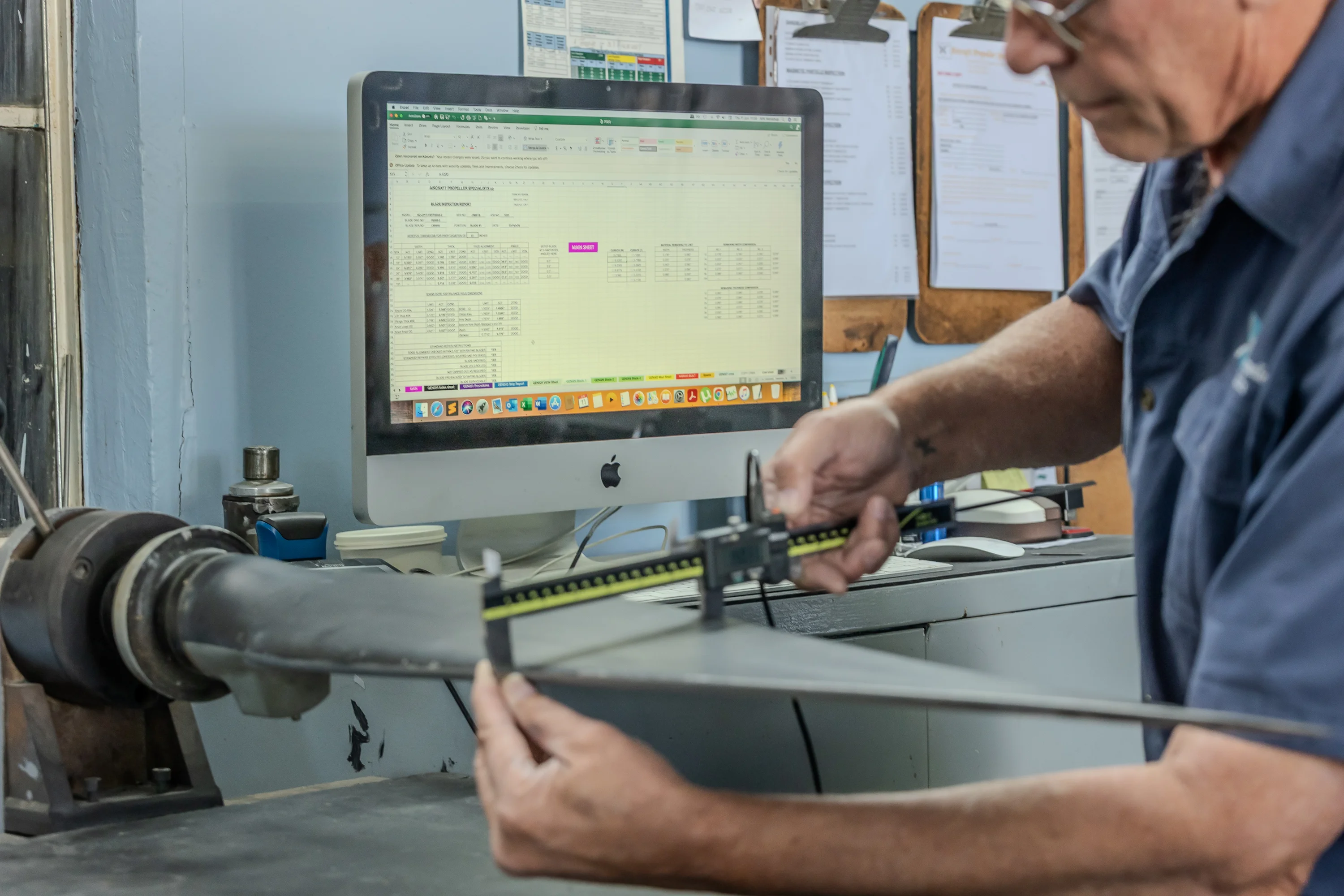 Digital propeller measurement and inspection